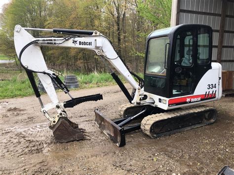 Bobcat 334 Excavators Equipment for Sale